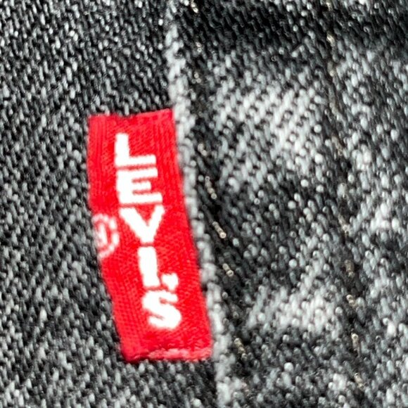 LEVI'S BIG E 501's Skinny - Faded Black Wash - Premium Denim - W26 L 28 - Picture 10 of 16